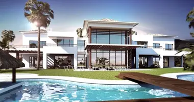 Villa 8 bedrooms with Furnitured, with Air conditioner, with Garage in Marbella, Spain