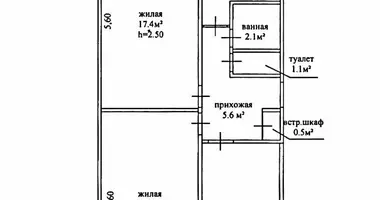 Apartment in Rechytsa, Belarus