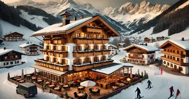 Ski Paradise Hotel in Austria, close to Salzburg w Muehlbach am Hochkoenig, Austria