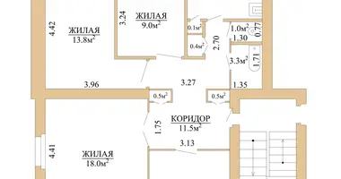 Mieszkanie 4 pokoi w Smolewicze, Białoruś