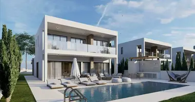 Villa 3 chambres avec parkovka parking, avec Vue sur la mer, avec Terrasse dans Paphos, Bases souveraines britanniques