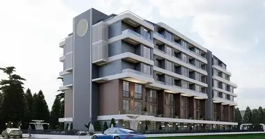 Penthouse 4 Zimmer mit Balkon, mit Klimaanlage, mit Bergblick in Konyaalti, Türkei