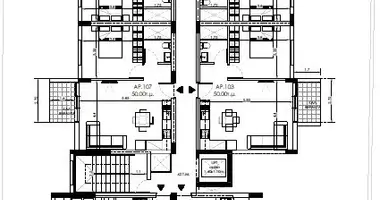 Wohnung 2 Schlafzimmer in Pyla, Zypern