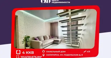 Wohnung 4 Zimmer in Soligorsk, Weißrussland