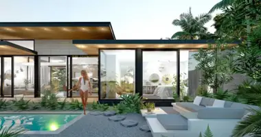 Villa 4 chambres avec Fenêtres double vitrage, avec Meublesd, avec Climatiseur dans Bali, Indonésie