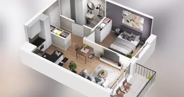 Apartamento 2 habitaciones en Poznan, Polonia