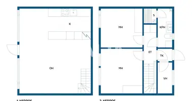 2 bedroom apartment in Rovaniemi sub-region, Finland