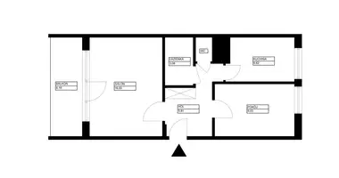 Apartamento 2 habitaciones en Sopot, Polonia