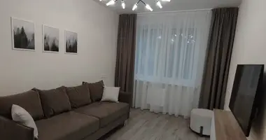 Wohnung 1 Zimmer mit Balkon, mit Haushaltsgeräte, mit Zentralheizung in Minsk, Weißrussland