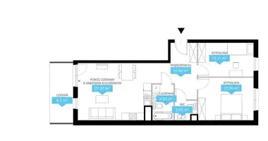 Apartamento 3 habitaciones en Poznan, Polonia