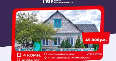 Casa 4 habitaciones en Pleshchanitsy, Bielorrusia