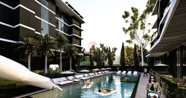 Dúplex 5 habitaciones con aparcamiento, con ascensor, con la piscina en Alanya, Turquía