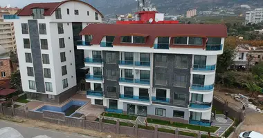 Пентхаус 3 комнаты  с балконом, с кондиционером, с видом на море в Махмутлар центр, Турция