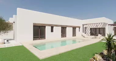 Villa 3 bedrooms with Terrace, with Alarm system, with private pool in Almoradi, Spain