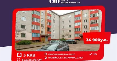 3 room apartment in Vileyka, Belarus