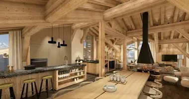Dom drewniany w stylu górskim 5 pokojów z Meble, z Wi-Fi, z Lodówka w Albertville, Francja