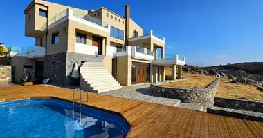 Villa 5 bedrooms with Sea view, with Swimming pool, with Mountain view in District of Chersonissos, Greece