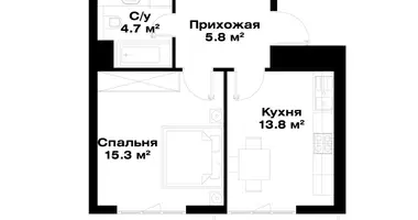 Квартира 1 комната в Ташкент, Узбекистан