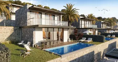Villa 5 rooms with parking, with Swimming pool, with Security in Bodrum, Turkey