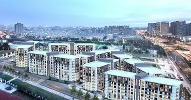 3 room apartment with balcony, with air conditioning, with mountain view in Goeruekle Mahallesi, Turkey