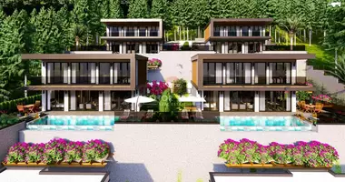 Casa 8 habitaciones con vista al mar, con garaje, con jardín en Alanya, Turquía