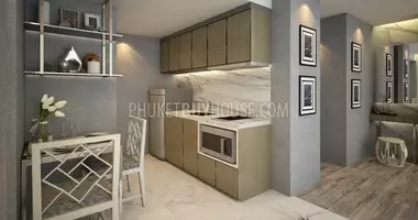 Investment 1 bedroom with balcony, with furniture, with air conditioning in Patong, Thailand