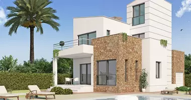 Villa 3 chambres avec Terrasse, avec vannaya bathroom, avec lichnyy basseyn private pool dans Los Alcazares, Espagne