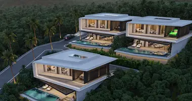 Villa 3 habitaciones con Doble acristalamiento, con Amueblado, con Aire acondicionado en Phuket, Tailandia