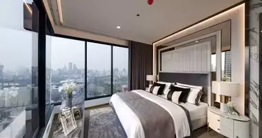 Penthouse 3 chambres avec Balcon, avec Meublesd, avec Ascenseur dans Khlong Toei Subdistrict, Thaïlande