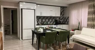 1 room apartment with double glazed windows, with balcony, with elevator in Alanya, Turkey
