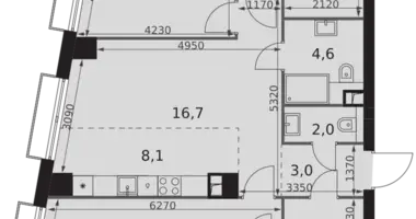 Appartement 4 chambres dans North-Western Administrative Okrug, Fédération de Russie