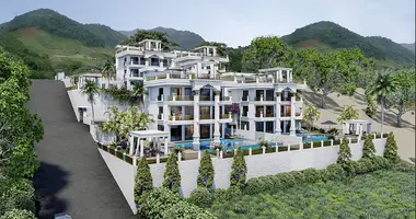 Villa 5 Zimmer mit Balkon, mit Klimaanlage, mit Meerblick in Alanya, Türkei