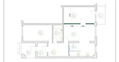 Apartamento 3 habitaciones en Sauriesi, Letonia