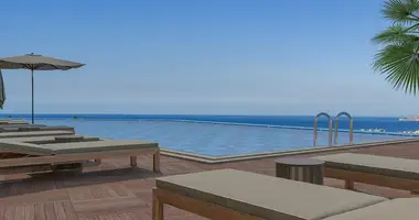 Penthouse 3 bedrooms with Balcony, with Sea view, with Mountain view in Mahmutlar, Turkey