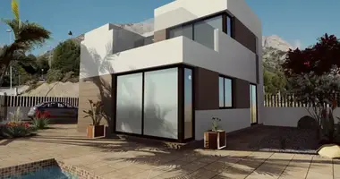 Villa  mit Badezimmer, mit Privatpool, mit Energieausweis in Polop, Spanien