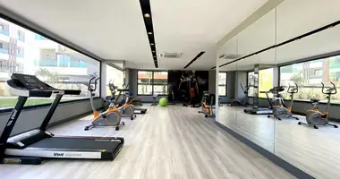 Mieszkanie 3 pokoi z basen, z sauna, z ochrona w Alanya, Turcja