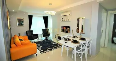 1 room apartment with swimming pool, with sauna, gym in Alanya, Turkey