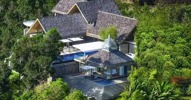 Villa 5 chambres avec Fenêtres double vitrage, avec Meublesd, avec Climatiseur dans Phuket, Thaïlande