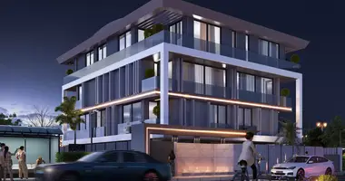Wohnung 2 Schlafzimmer mit Balkon, mit Klimaanlage, mit Parken in Mittelmeerregion, Türkei