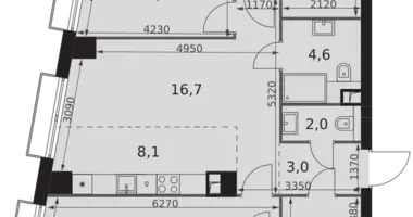 Appartement 4 chambres dans North-Western Administrative Okrug, Fédération de Russie