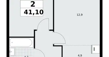 Квартира 2 комнаты в Postnikovo, Россия