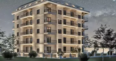 Apartamento 1 habitacion con aparcamiento, con balcón, con airea acondicionado en Alanya, Turquía