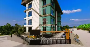 Duplex 3 rooms with parking, with elevator, with swimming pool in Alanya, Turkey