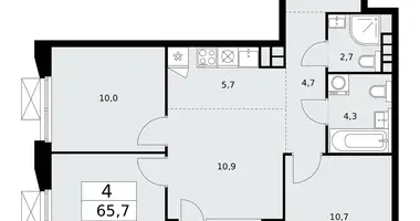 Appartement 4 chambres dans poselenie Sosenskoe, Fédération de Russie