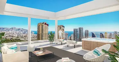 Mieszkanie 4 pokoi w Benidorm, Hiszpania