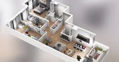 Apartamento 4 habitaciones en Poznan, Polonia