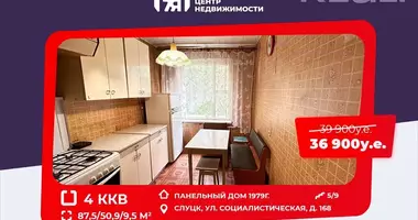 Apartamento 4 habitaciones en Slutsk, Bielorrusia