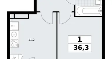 Appartement 1 chambre dans Postnikovo, Fédération de Russie