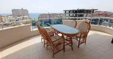 Mieszkanie 3 pokoi z parking, z winda, z widok na morze w Alanya, Turcja