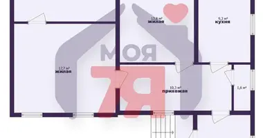 Apartamento 3 habitaciones en Borisov, Belarús